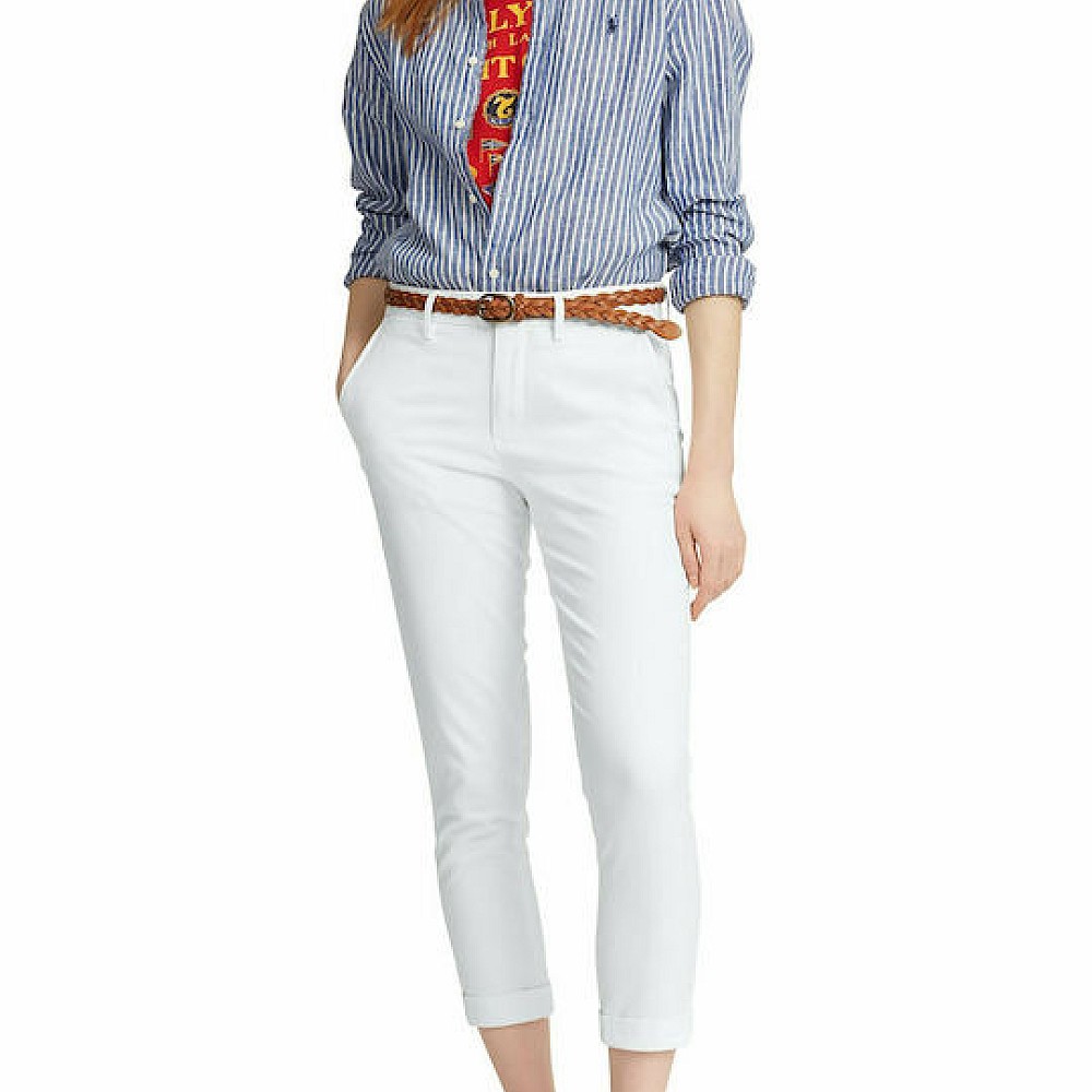 Γυναικείο Παντελόνι Chino Cropped POLO RALPH LAUREN