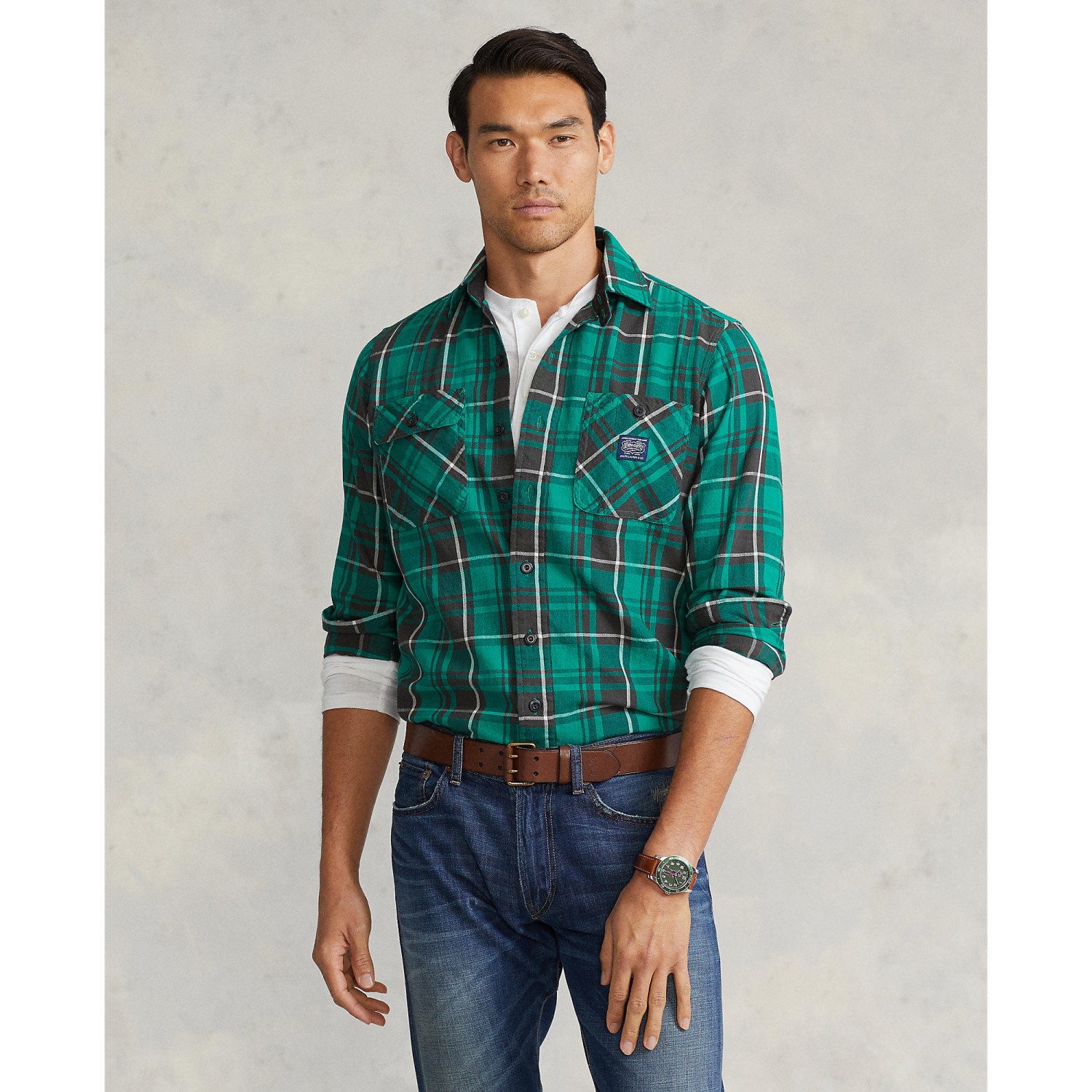 Ανδρικό μακρυμάνικο πουκάμισο Polo Ralph Lauren