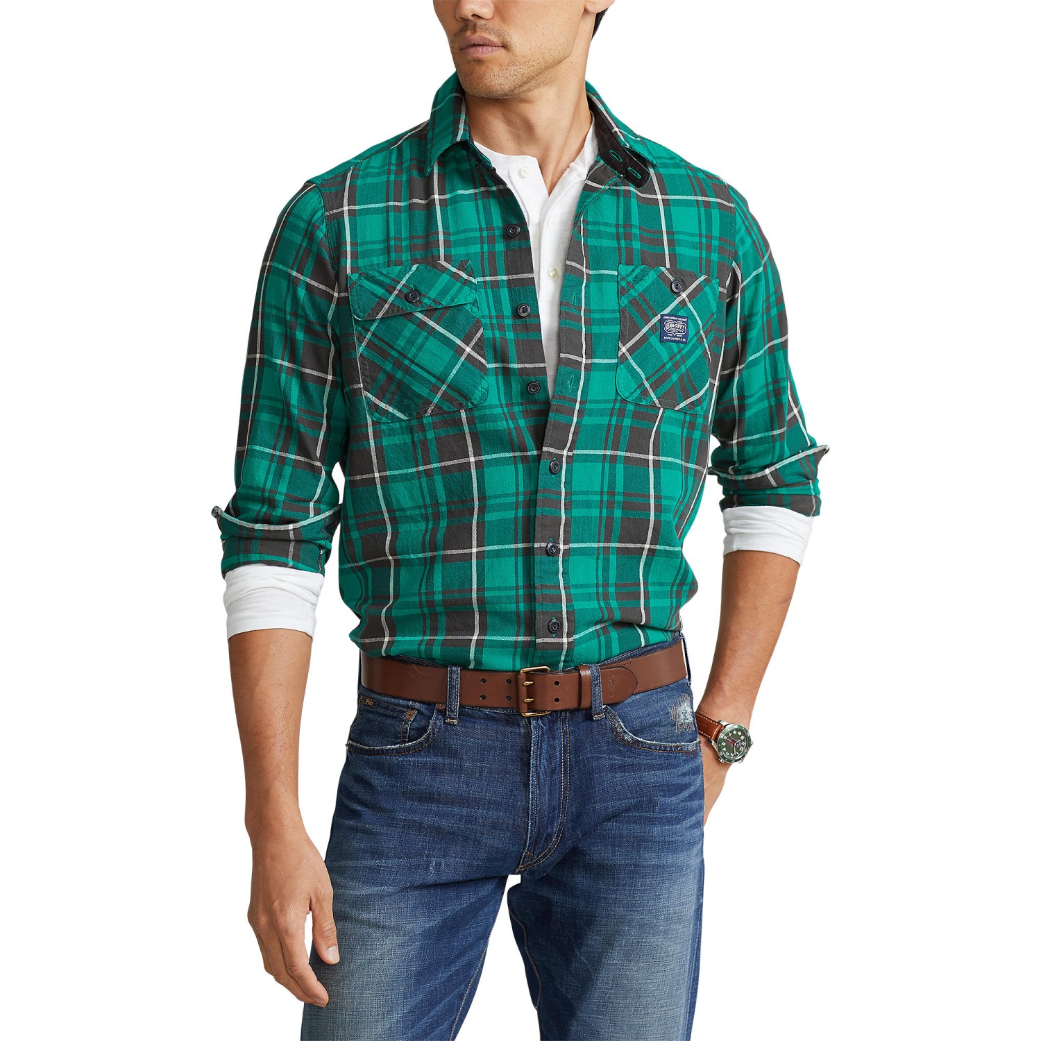 Ανδρικό μακρυμάνικο πουκάμισο Polo Ralph Lauren