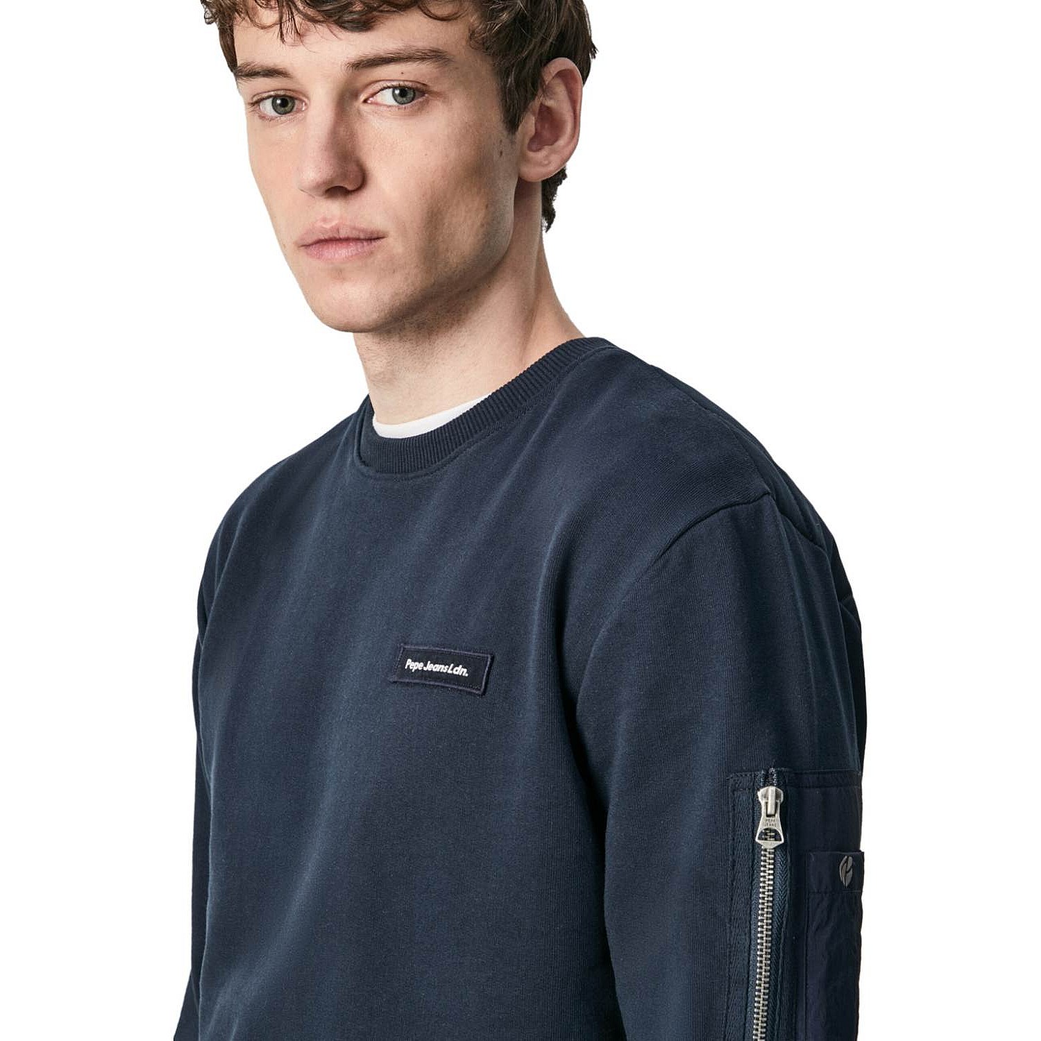PEPE JEANS ΑΝΔΡΙΚΗ ΜΠΛΟΥΖΑ ΦΟΥΤΕΡ DEVON PM582085-594
