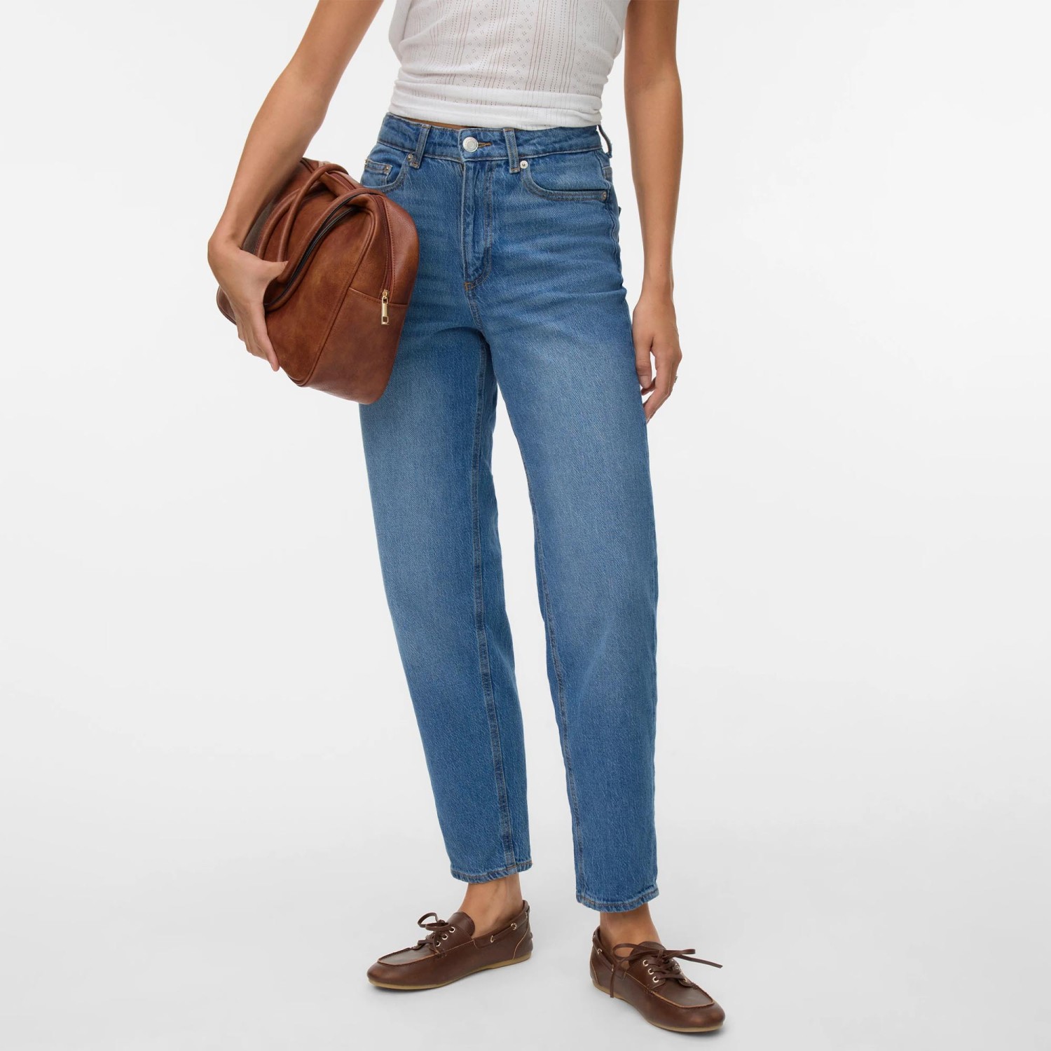 VERO MODA 10297655 ΓΥΝΑΙΚΕΙΟ ΠΑΝΤΕΛΟΝΙ MOM JEANS