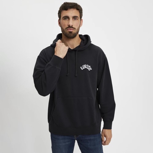 ΑΝΔΡΙΚΗ ΜΠΛΟΥΖΑ ΦΟΥΤΕΡ ΜΕ ΚΟΥΚΟΥΛΑ RELAXED GRAPHIC 384790309