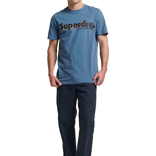 SUPERDRY ΑΝΔΡΙΚΟ T-SHIRT TERRAIN LOGO CLASSIC M1011756A