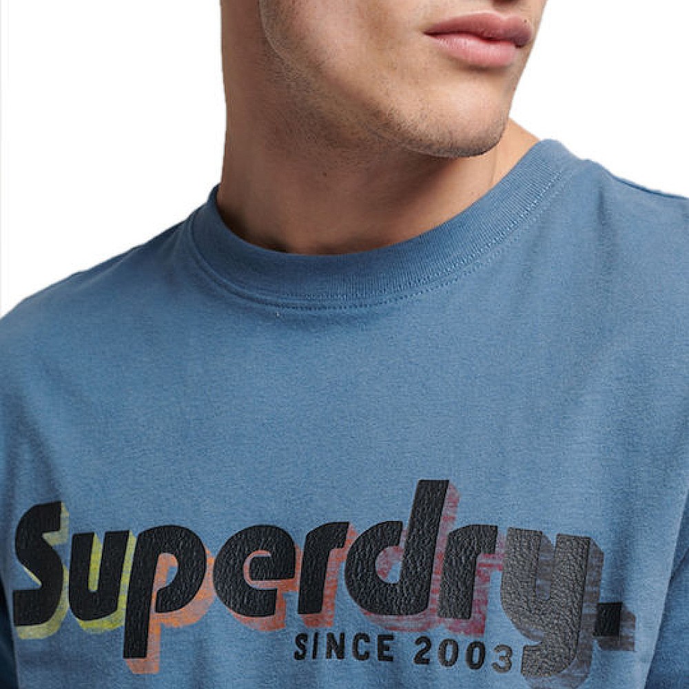 SUPERDRY ΑΝΔΡΙΚΟ T-SHIRT TERRAIN LOGO CLASSIC M1011756A