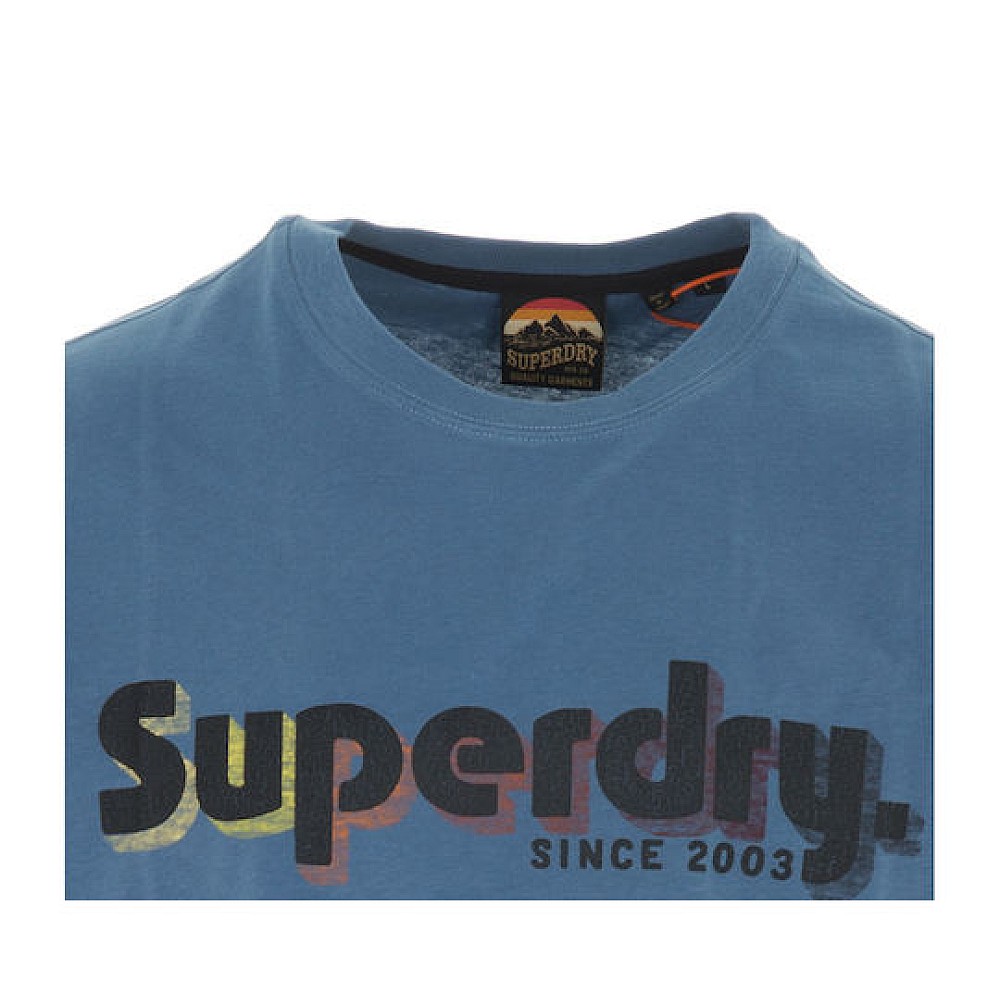 SUPERDRY ΑΝΔΡΙΚΟ T-SHIRT TERRAIN LOGO CLASSIC M1011756A
