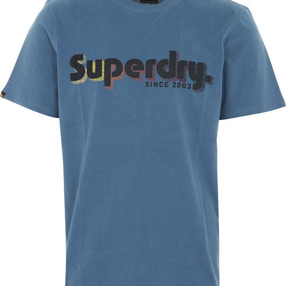 SUPERDRY ΑΝΔΡΙΚΟ T-SHIRT TERRAIN LOGO CLASSIC M1011756A