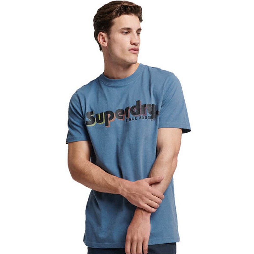 SUPERDRY ΑΝΔΡΙΚΟ T-SHIRT TERRAIN LOGO CLASSIC M1011756A