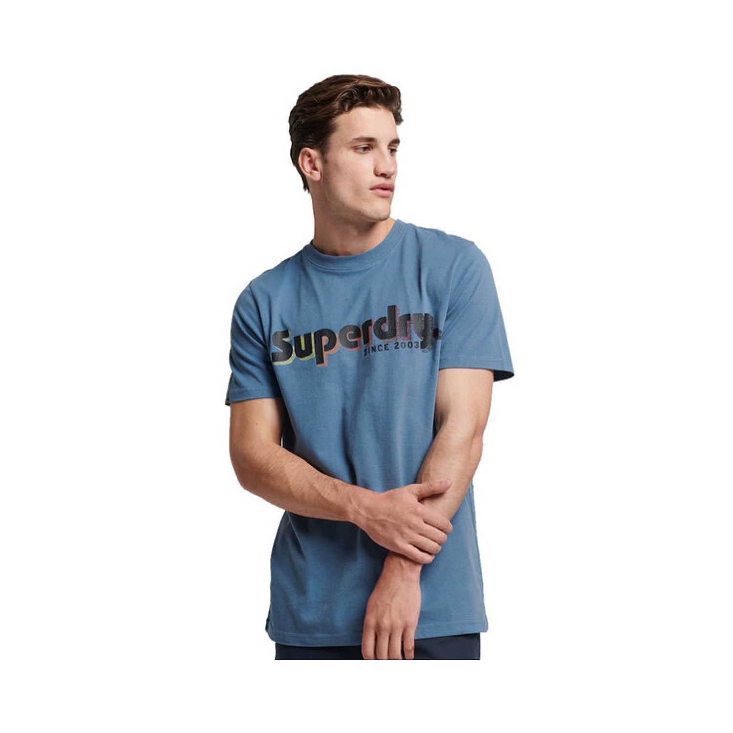 SUPERDRY ΑΝΔΡΙΚΟ T-SHIRT TERRAIN LOGO CLASSIC M1011756A