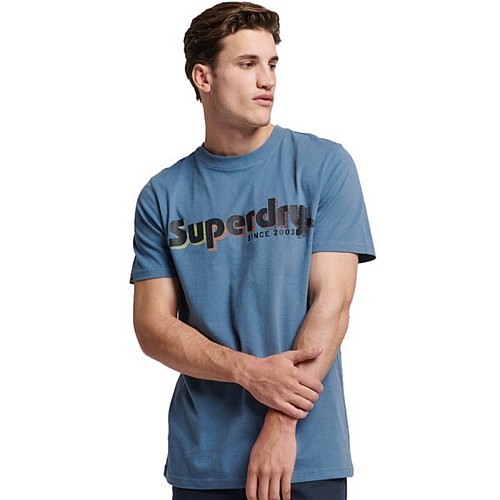 SUPERDRY ΑΝΔΡΙΚΟ T-SHIRT TERRAIN LOGO CLASSIC M1011756A
