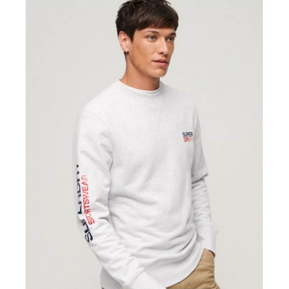 SUPERDRY ΑΝΔΡΙΚΗ ΜΠΛΟΥΖΑ ΦΟΥΤΕΡ SPORTSWEAR LOGO LOOSE M2013099A