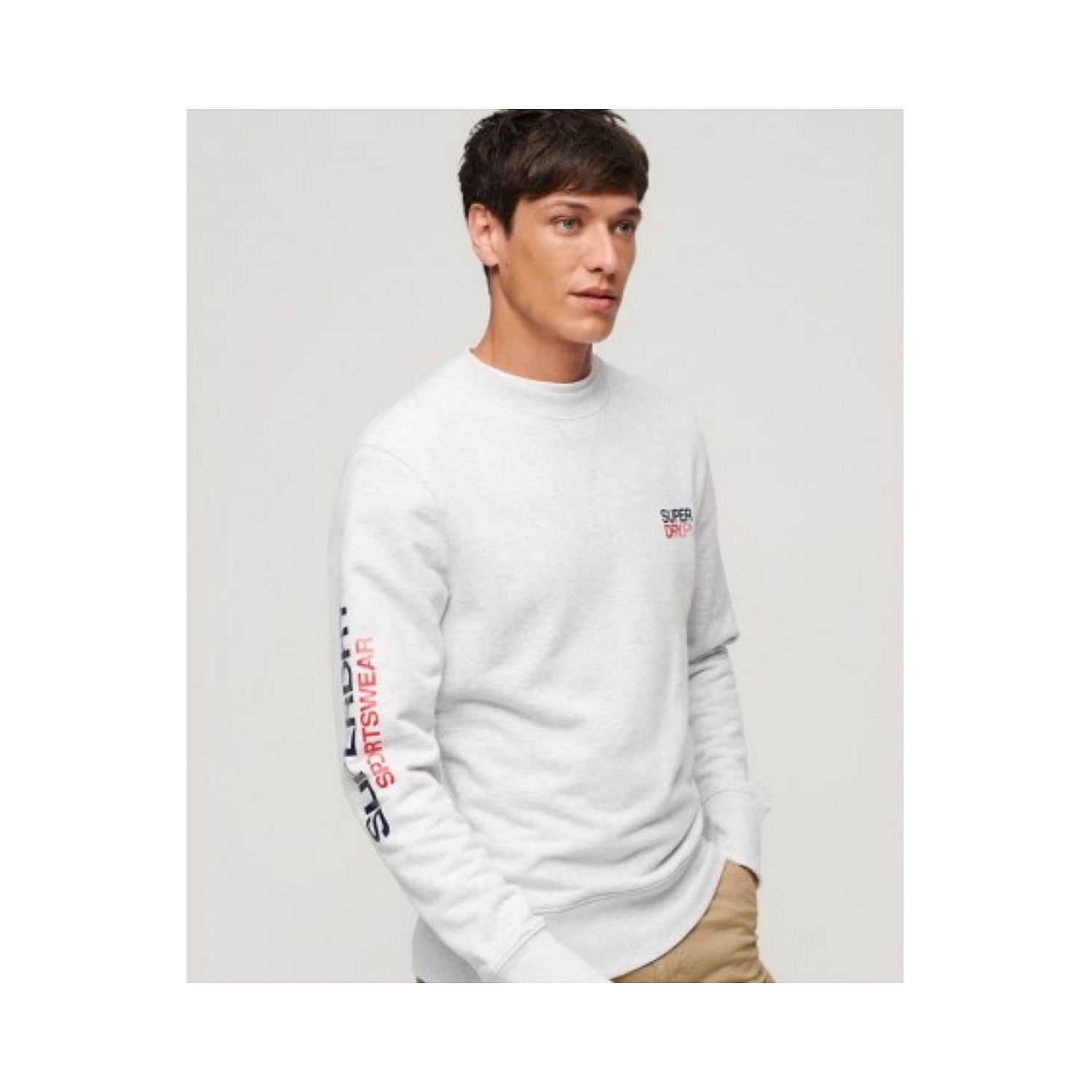 SUPERDRY ΑΝΔΡΙΚΗ ΜΠΛΟΥΖΑ ΦΟΥΤΕΡ SPORTSWEAR LOGO LOOSE M2013099A