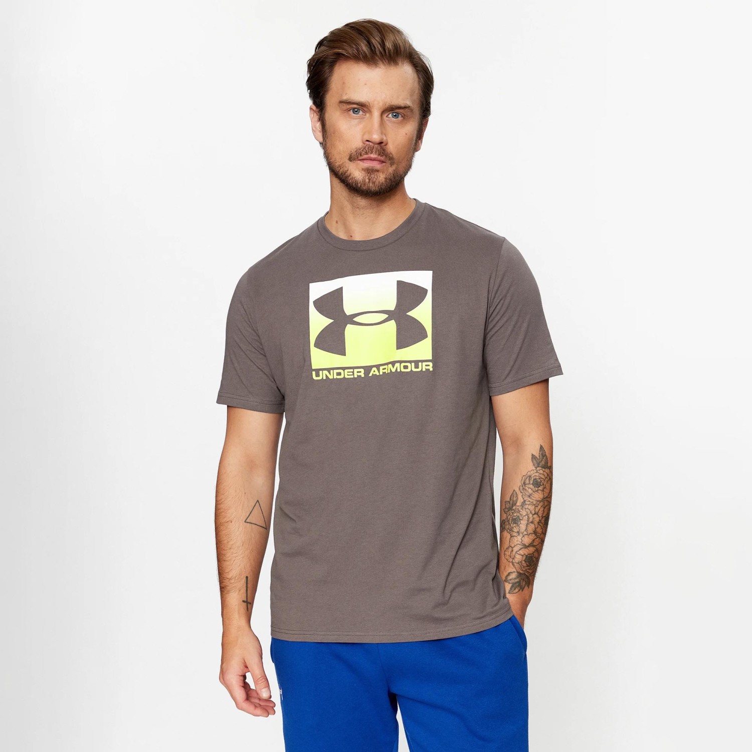 UNDER ARMOUR T-SHIRT K/M UA BOXED SPORTSTYLE SS
