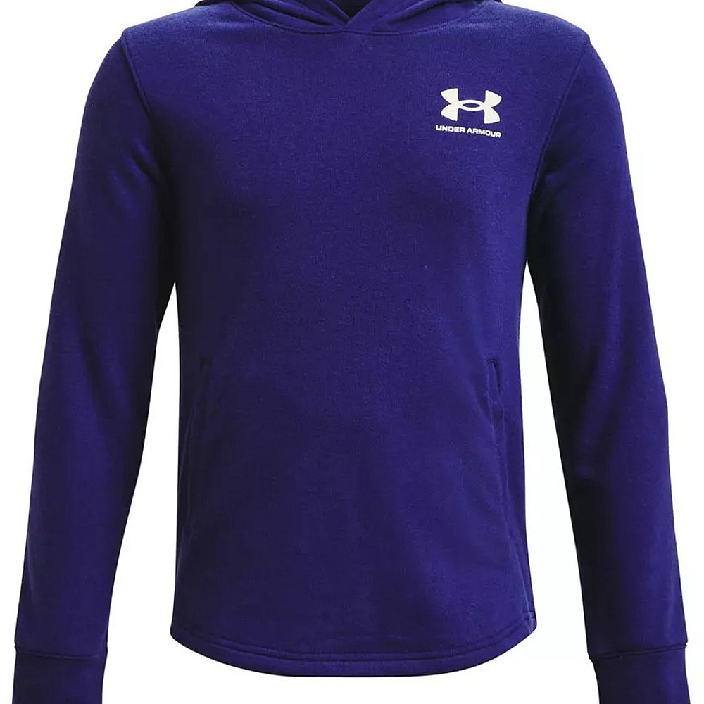 ΜΠΛΟΥΖΑ ΜΑΚΡΥΜΑΝΙΚΗ UA RIVAL TERRY HOODIE