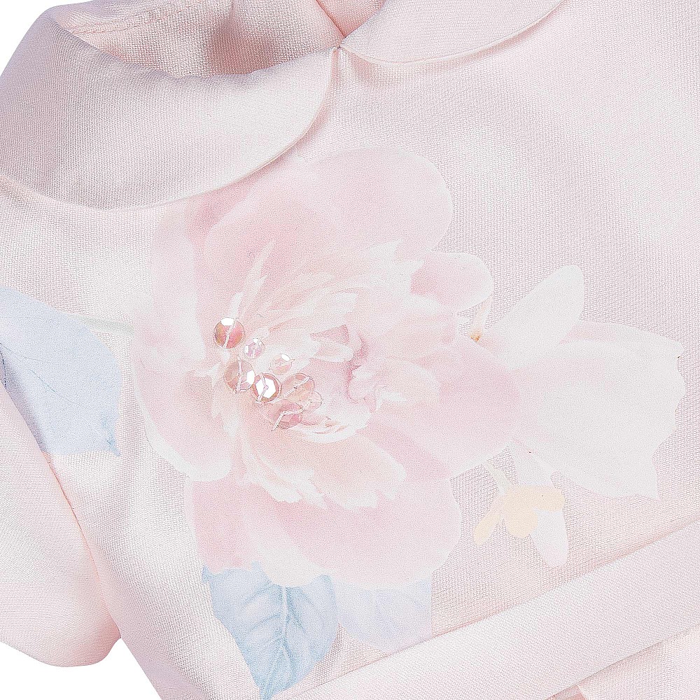 Παιδικό Φόρεμα με Floral Print και Ζώνη LAPIN HOUSE