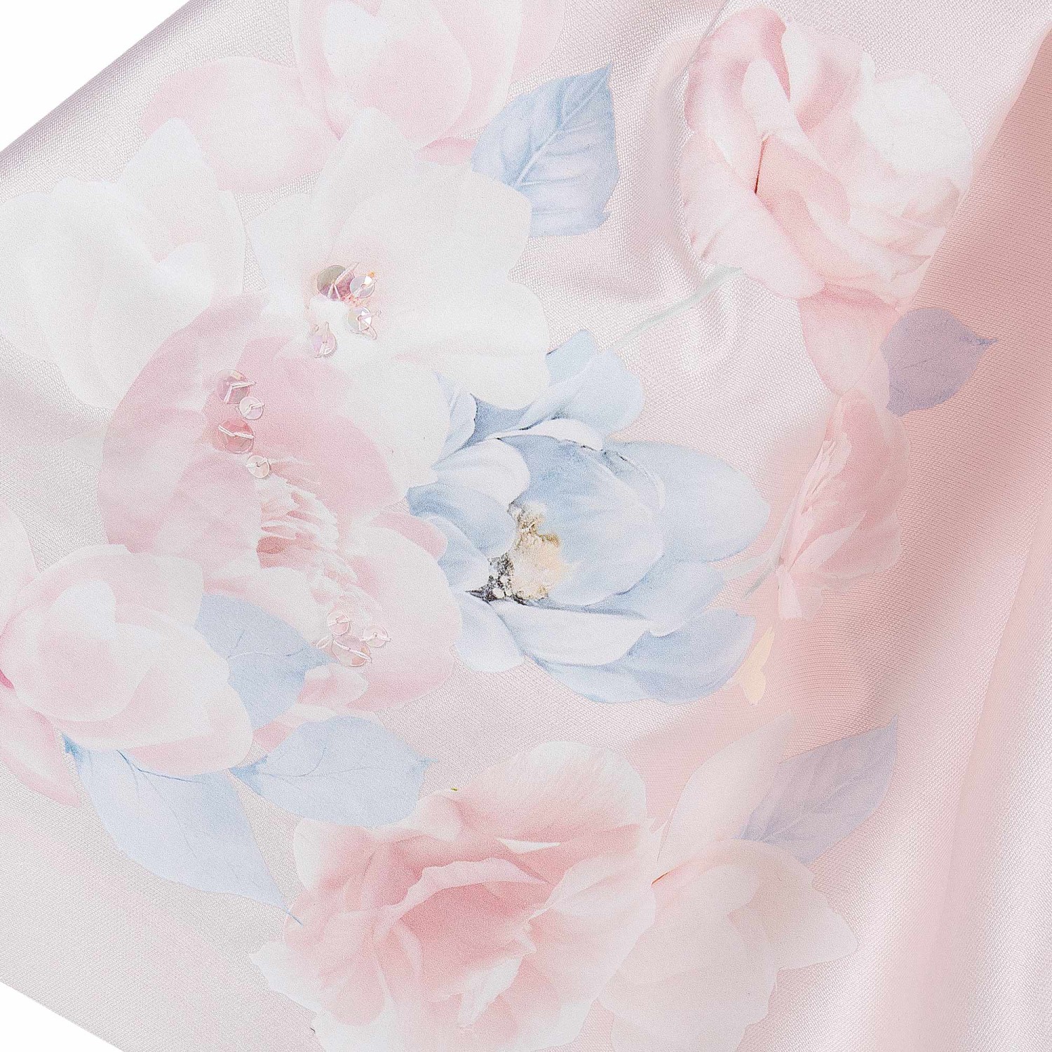 Παιδικό Φόρεμα με Floral Print και Ζώνη LAPIN HOUSE