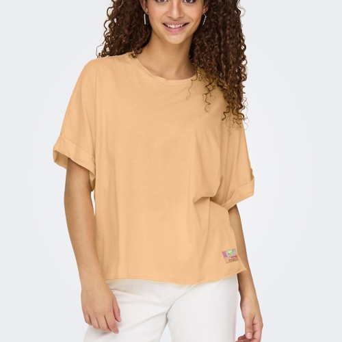 Γυναικείο T-shirt Με Kοντό Μανίκι Only 15344958