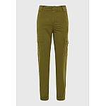 FUNKY BUDDHA Γυναικείο Cargo Παντελόνι Με Λάστιχο FBL009-101-02