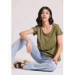 Γυναικείο T-Shirt Με Στρογγυλή Λαιμόκοψη FBL009-101-04