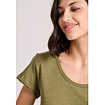 Γυναικείο T-Shirt Με Στρογγυλή Λαιμόκοψη FBL009-101-04