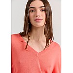 FUNKY BUDDHA Γυναικεία Πλεκτή Μπλούζα FBL009-101-09