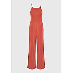 FUNKY BUDDHA Γυναικεία Wide Leg Fit Ολόσωμη Φόρμα FBL009-101-12
