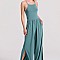 FUNKY BUDDHA Γυναικεία Wide Leg Fit Ολόσωμη Φόρμα FBL009-101-12