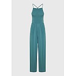 FUNKY BUDDHA Γυναικεία Wide Leg Fit Ολόσωμη Φόρμα FBL009-101-12