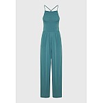 FUNKY BUDDHA Γυναικεία Wide Leg Fit Ολόσωμη Φόρμα FBL009-101-12