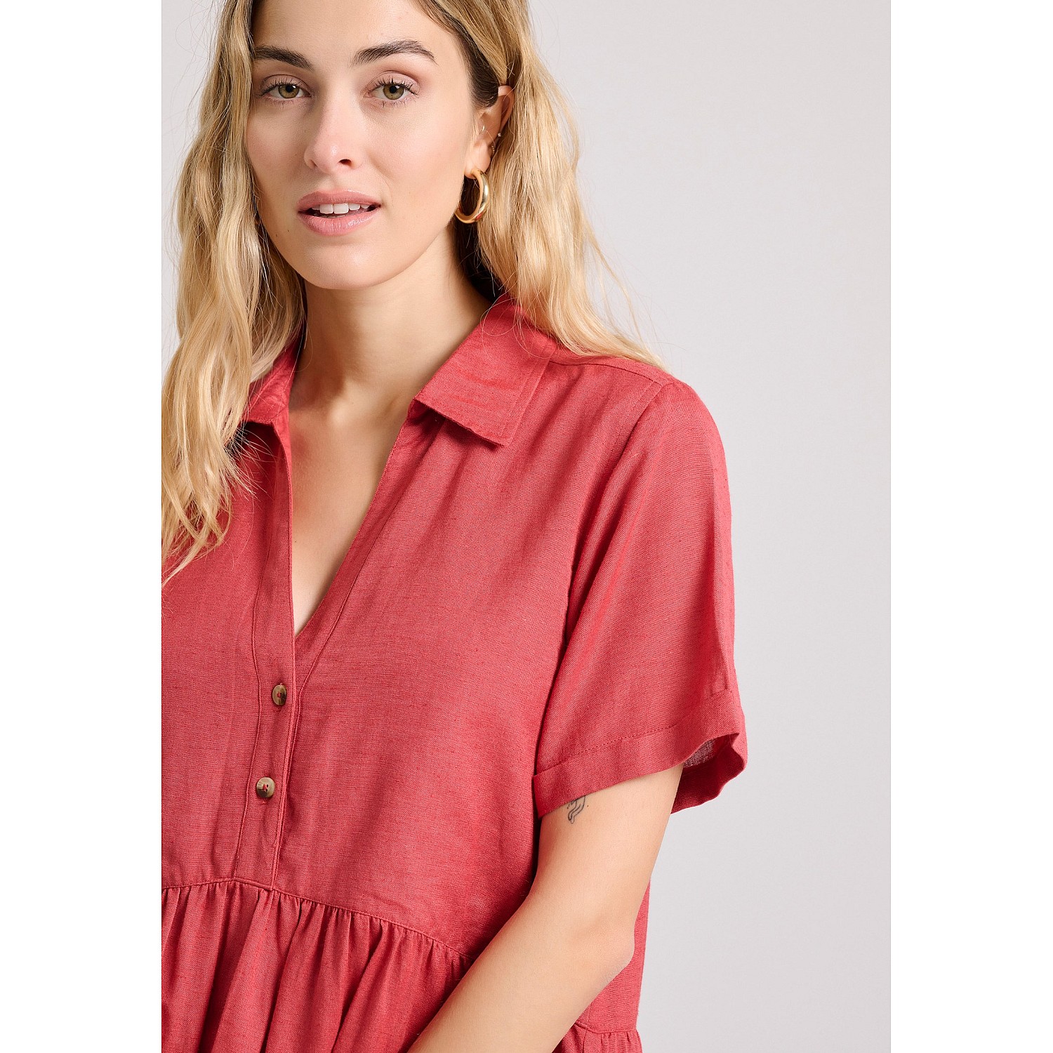 FUNKY BUDDHA Γυναικείο Σεμιζιέ Φόρεμα FBL009-104-13