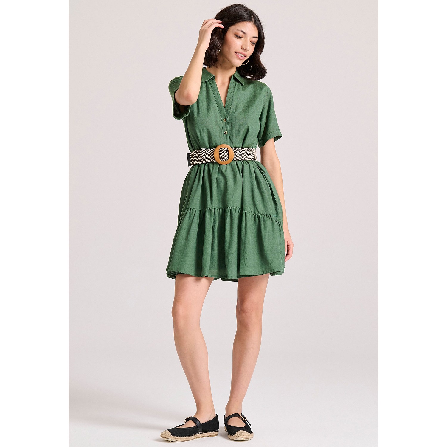 FUNKY BUDDHA Γυναικείο Σεμιζιέ Φόρεμα FBL009-104-13