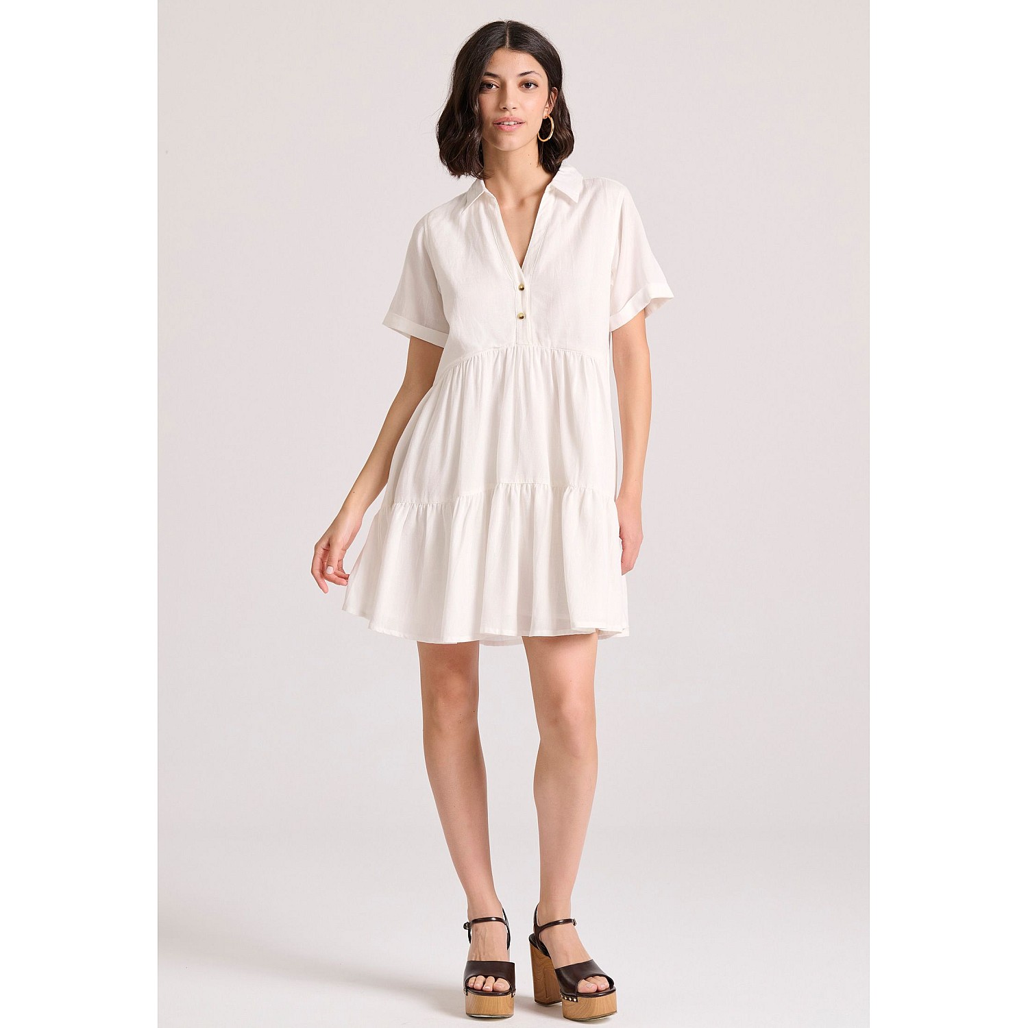FUNKY BUDDHA Γυναικείο Σεμιζιέ Φόρεμα FBL009-104-13