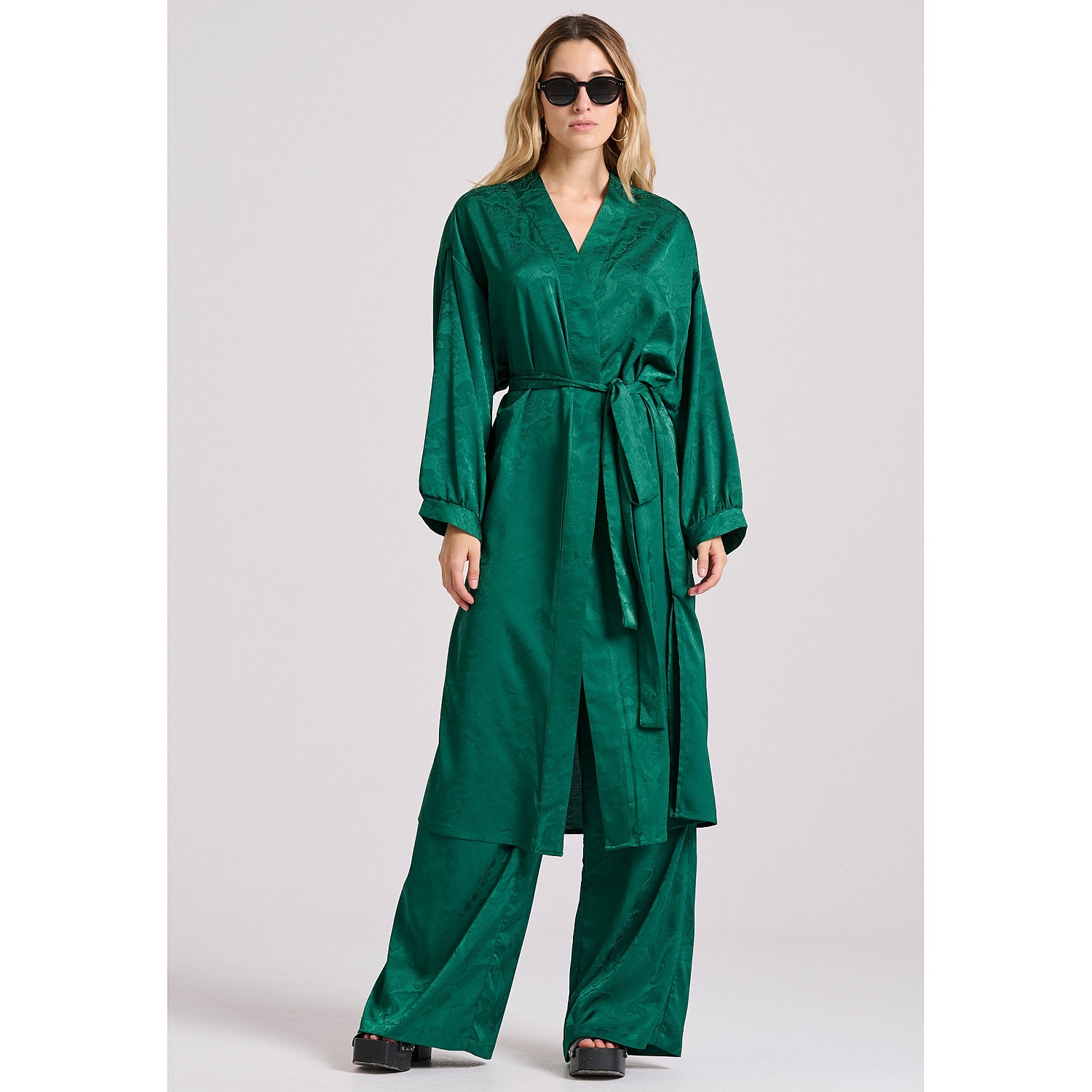 FUNKY BUDDHA Γυναικείο Μακρύ Kimono FBL009-105-01