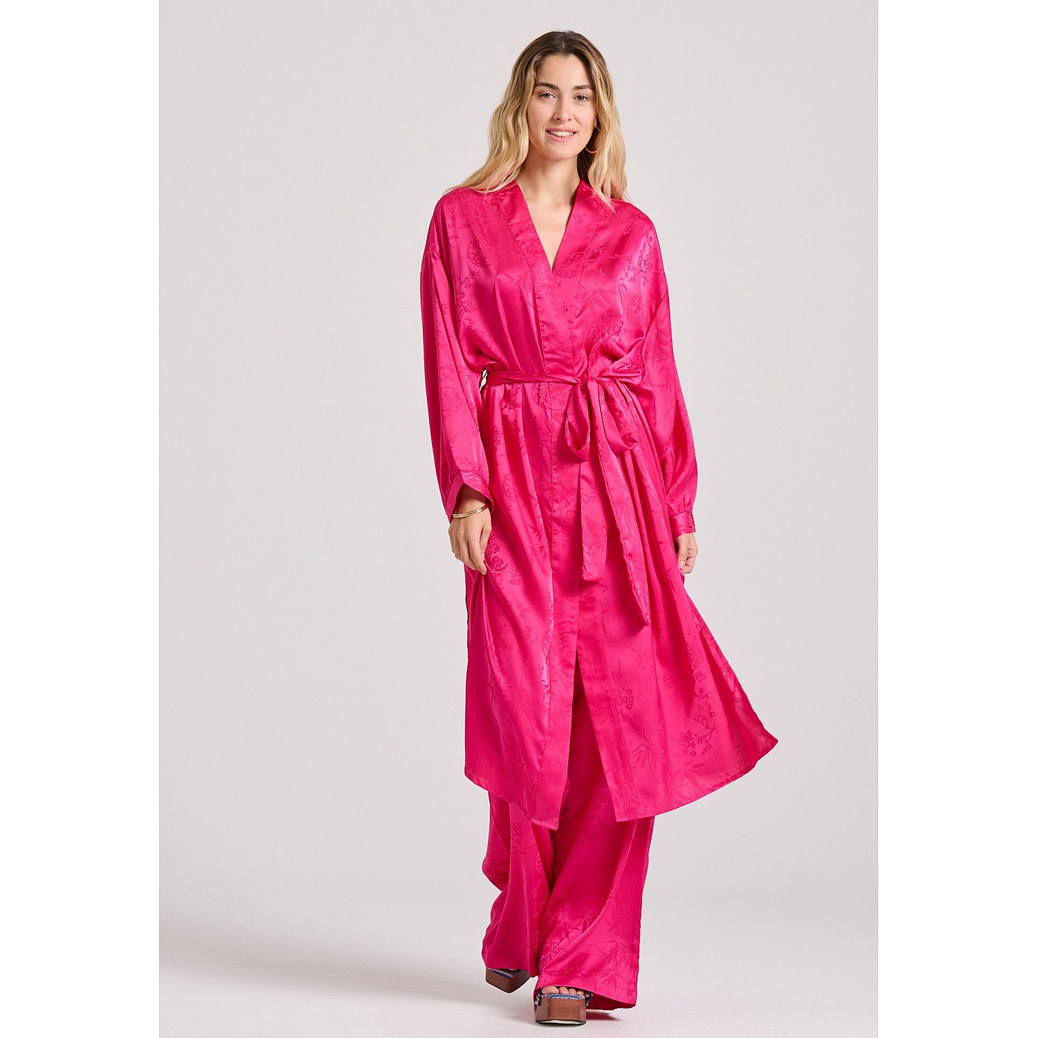 FUNKY BUDDHA Γυναικείο Μακρύ Kimono FBL009-105-01