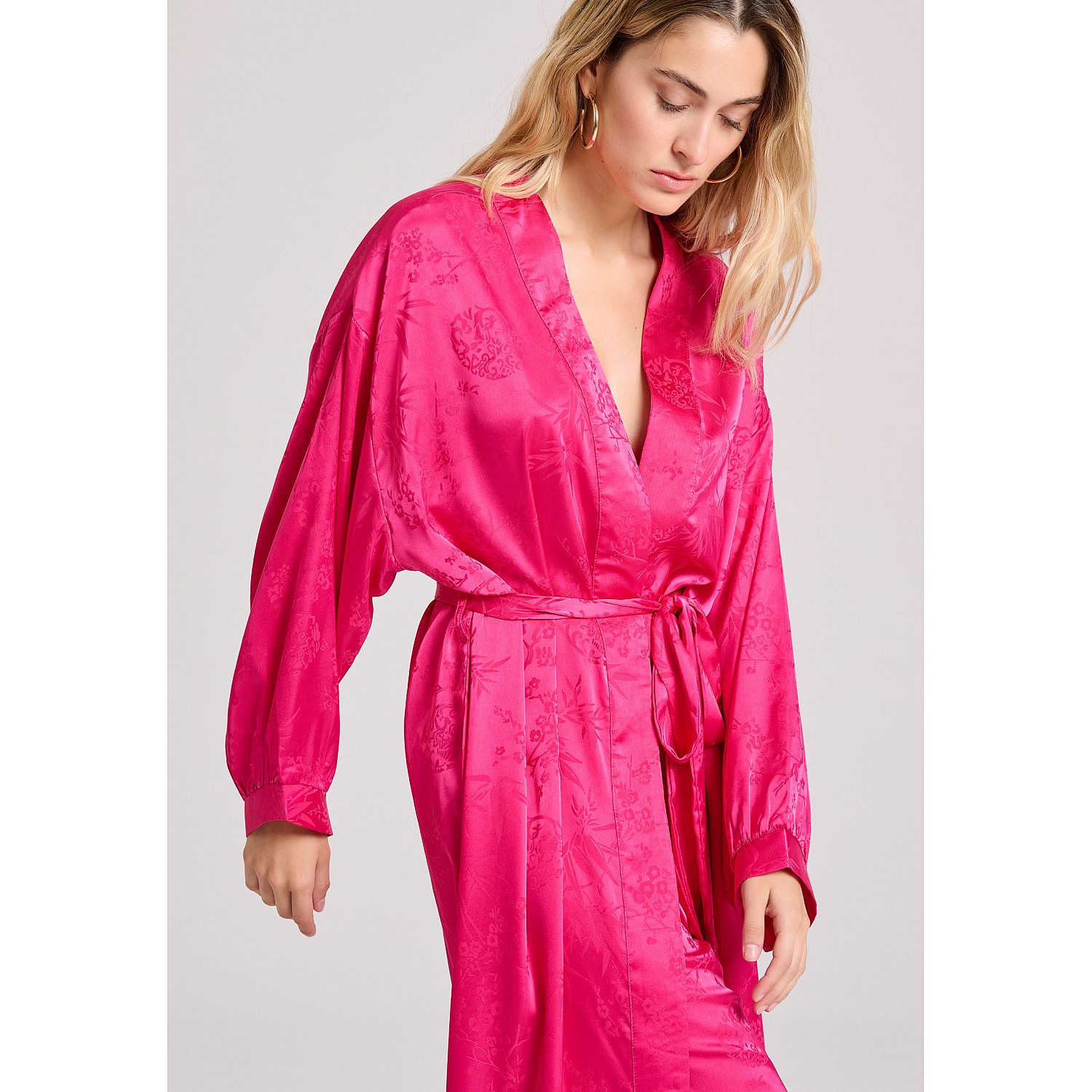 FUNKY BUDDHA Γυναικείο Μακρύ Kimono FBL009-105-01