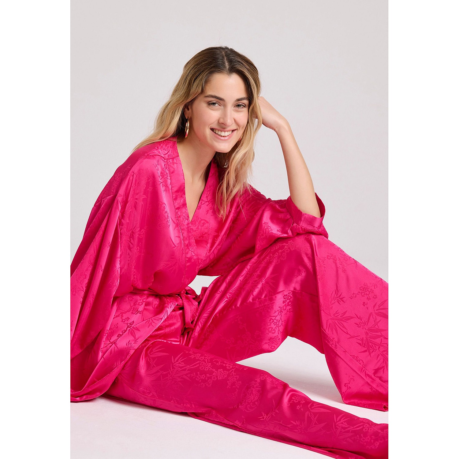 FUNKY BUDDHA Γυναικείο Μακρύ Kimono FBL009-105-01