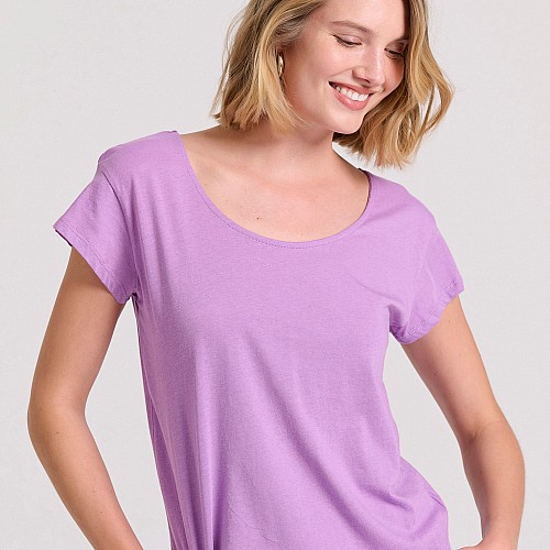 FUNKY BUDDHA Γυναικείο T-Shirt FBL009-105-04