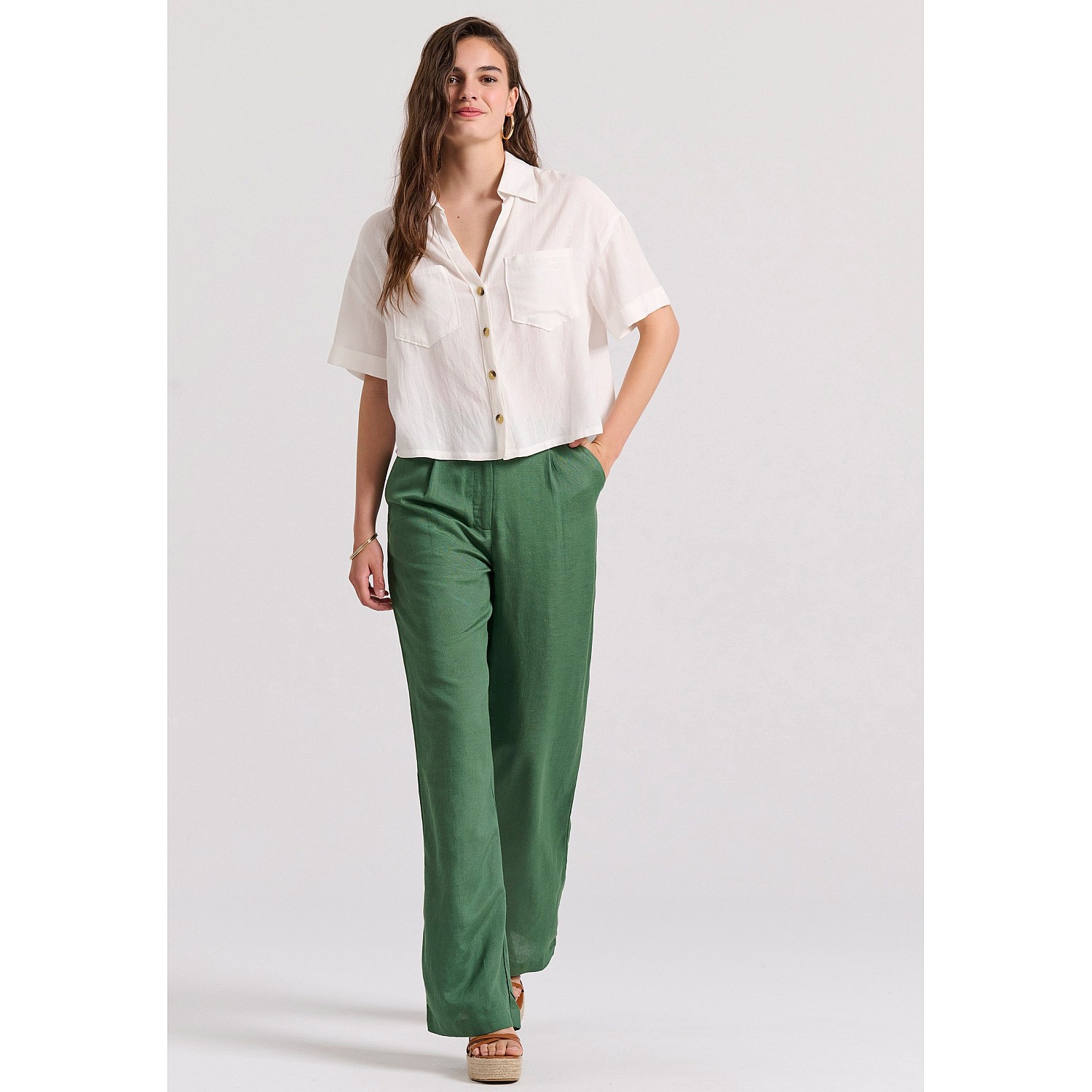 FUNKY BUDDHA Γυναικεία Παντελόνα FBL009-106-02