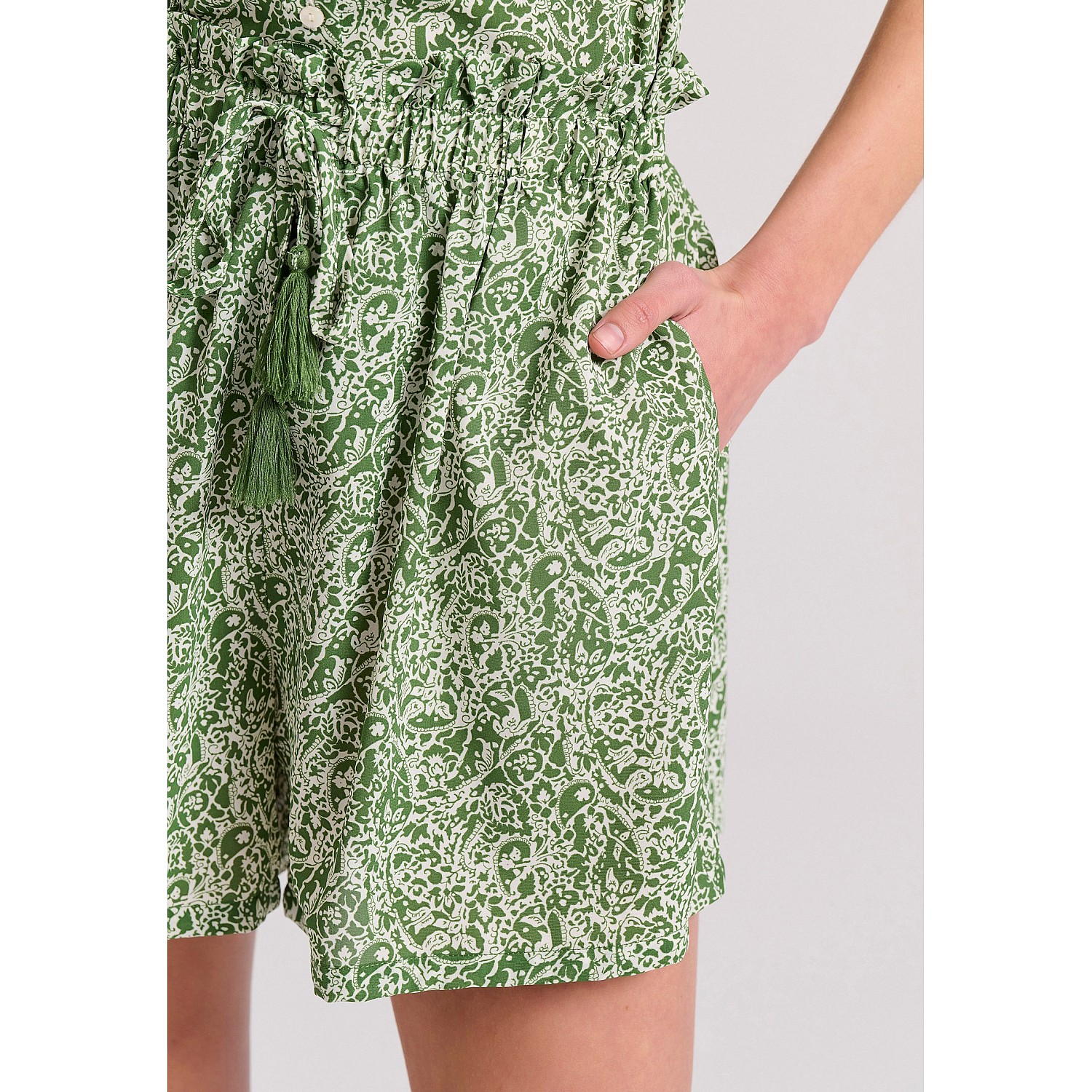 FUNKY BUDDHA Γυναικείο Εμπριμέ Σορτς FBL009-108-03
