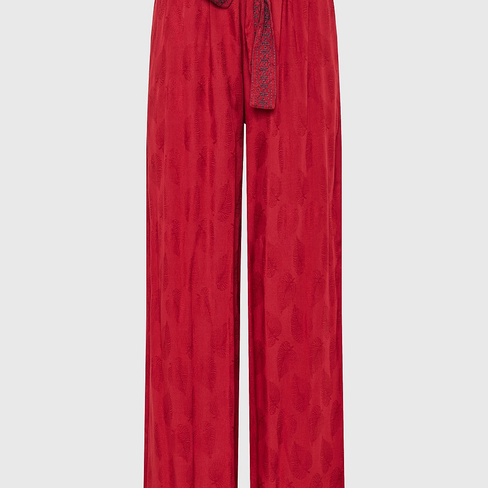 FUNKY BUDDHA Γυναικεία Wide Leg Fit Παντελόνα FBL009-110-02