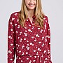 FUNKY BUDDHA Γυναικείο Loose Fit Πουκάμισο FBL009-111-05