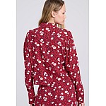 FUNKY BUDDHA Γυναικείο Loose Fit Πουκάμισο FBL009-111-05