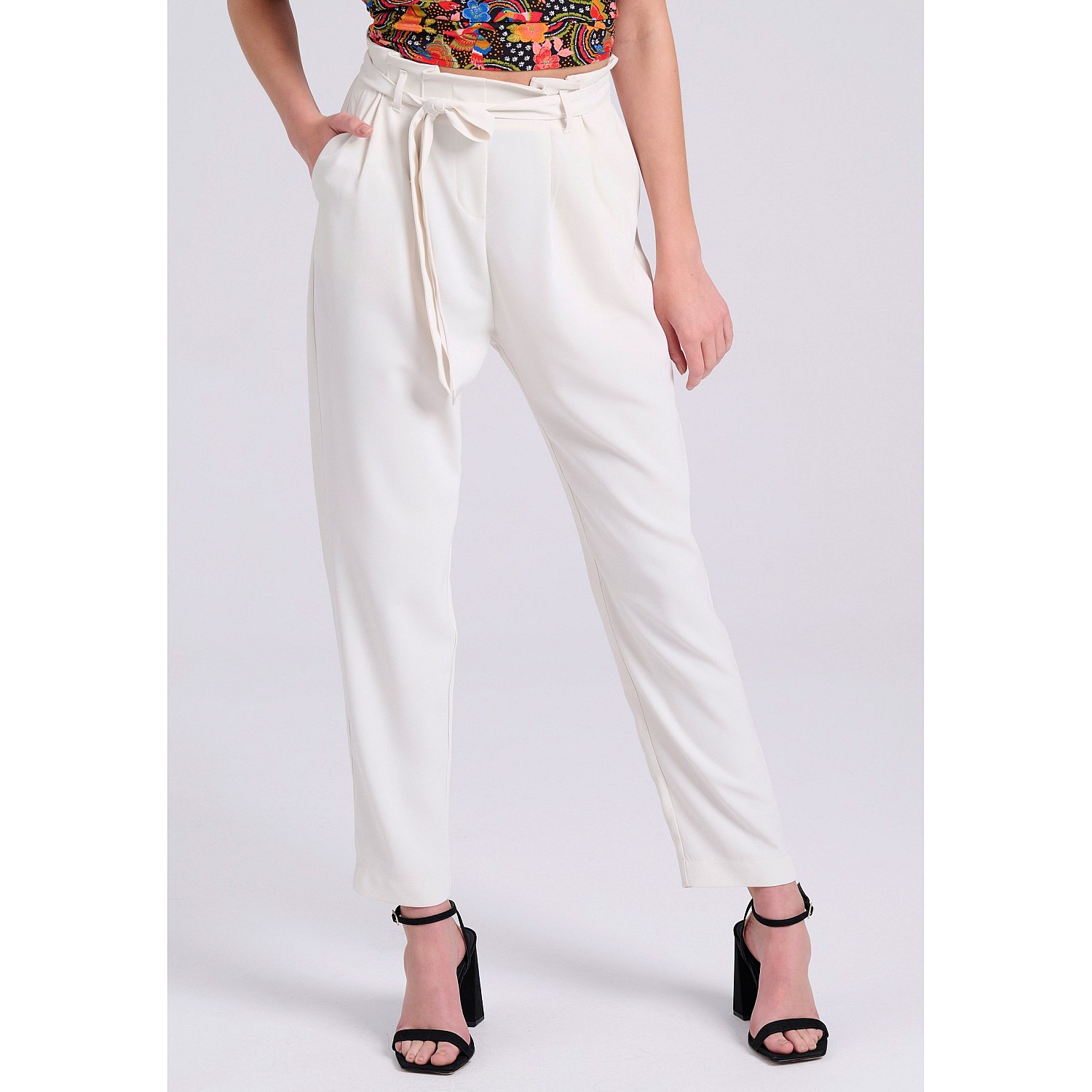 FUNKY BUDDHA Γυναικείο Casual Παντελόνι FBL009-118-02