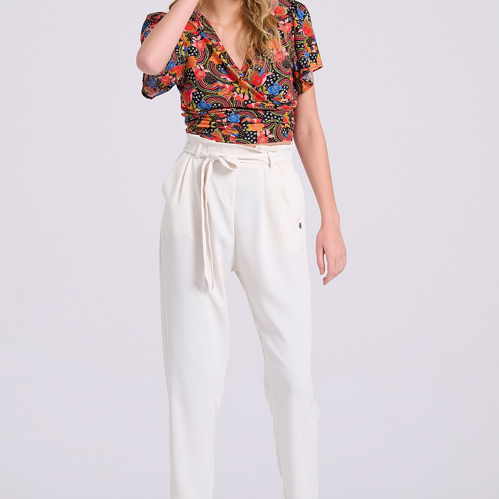 FUNKY BUDDHA Γυναικείο Casual Παντελόνι FBL009-118-02