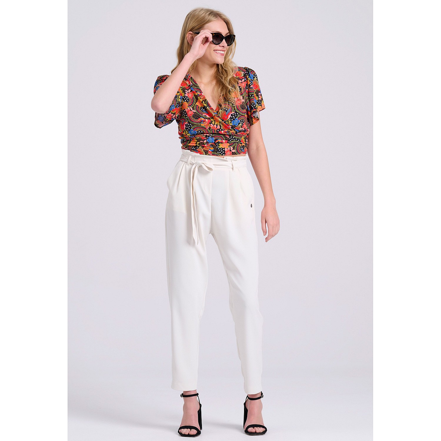 FUNKY BUDDHA Γυναικείο Casual Παντελόνι FBL009-118-02