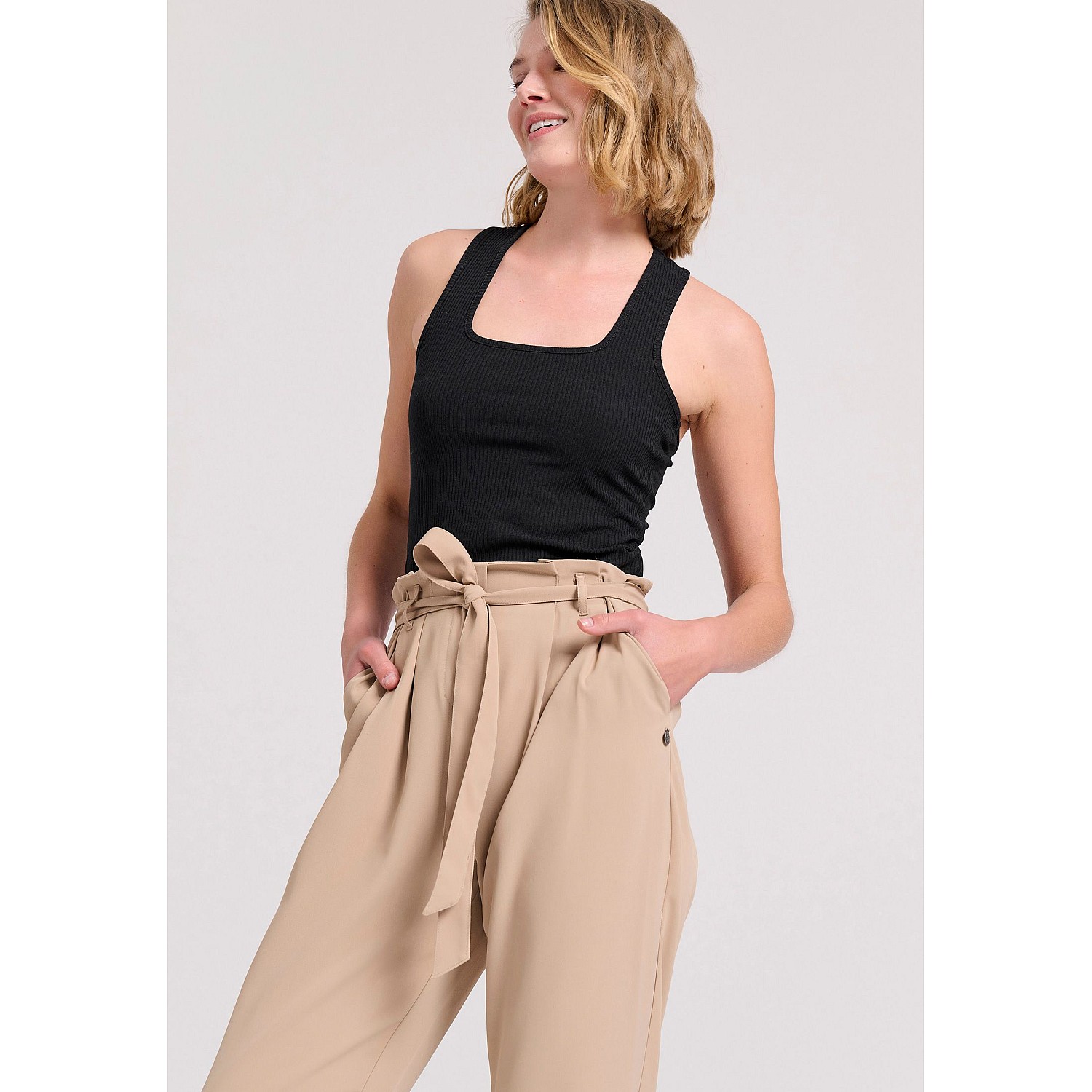 FUNKY BUDDHA Γυναικείο Casual Παντελόνι FBL009-118-02