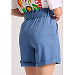 FUNKY BUDDHA Γυναικείο Lyocell Blend Σορτς FBL009-120-03