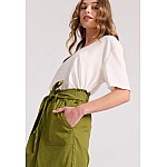 FUNKY BUDDHA Γυναικείο Lyocell Blend Σορτς FBL009-120-03