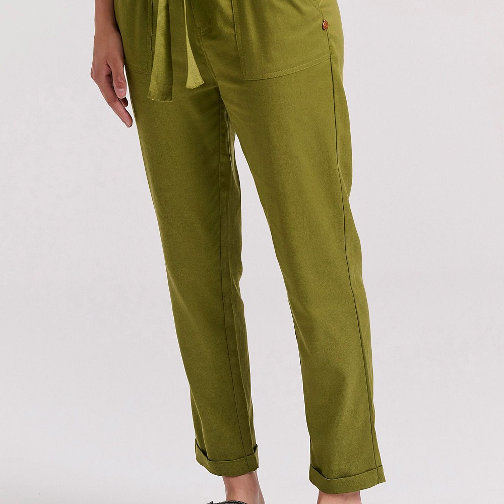 FUNKY BUDDHA Γυναικείο Cropped Παντελόνι FBL009-122-02