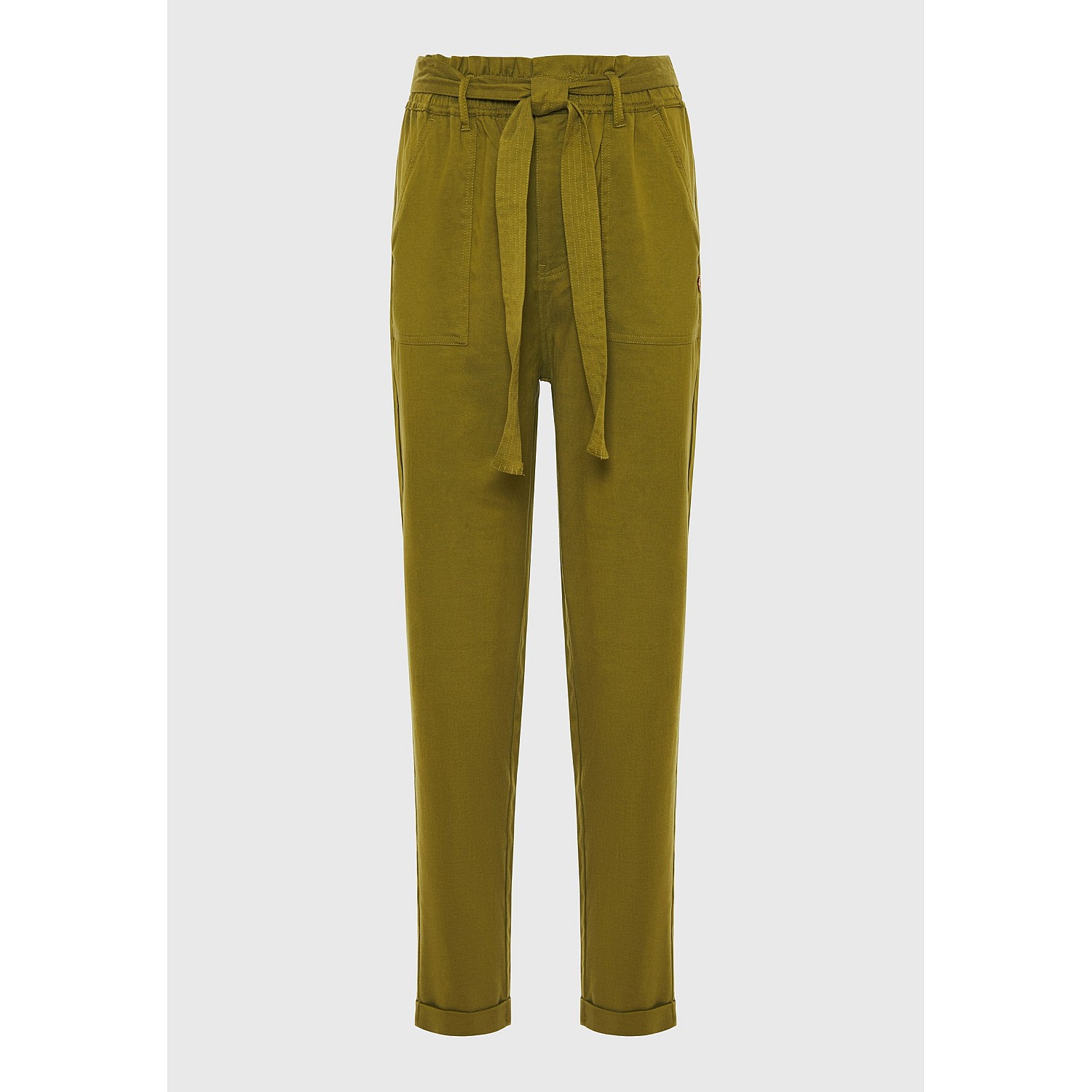 FUNKY BUDDHA Γυναικείο Cropped Παντελόνι FBL009-122-02