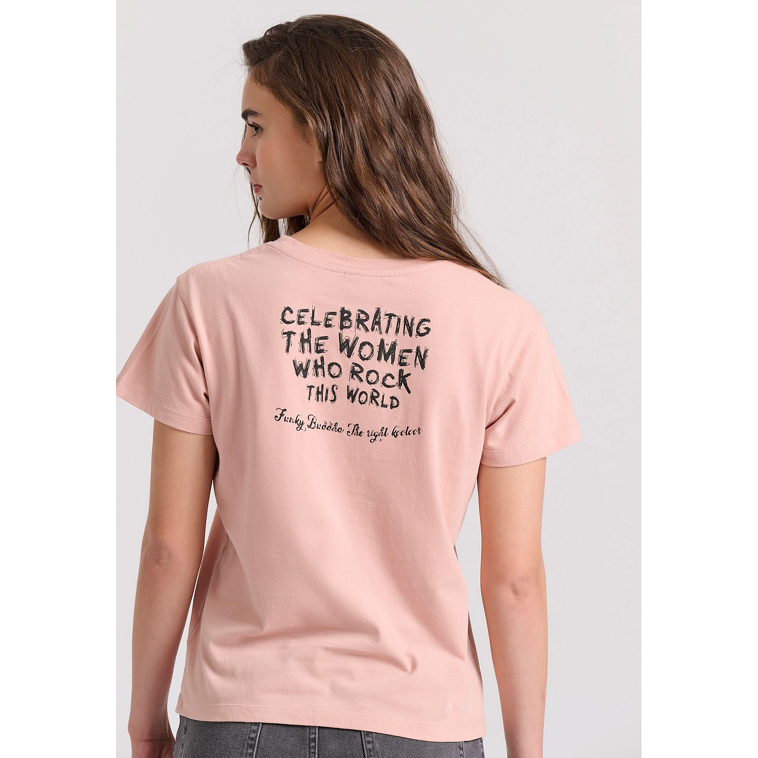 FUNKY BUDDHA Γυναικείο T-Shirt FBL009-124-04